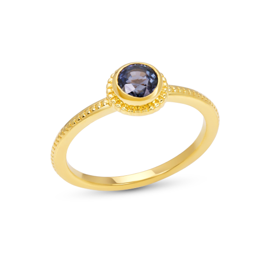 Purple Sapphire Ring-2