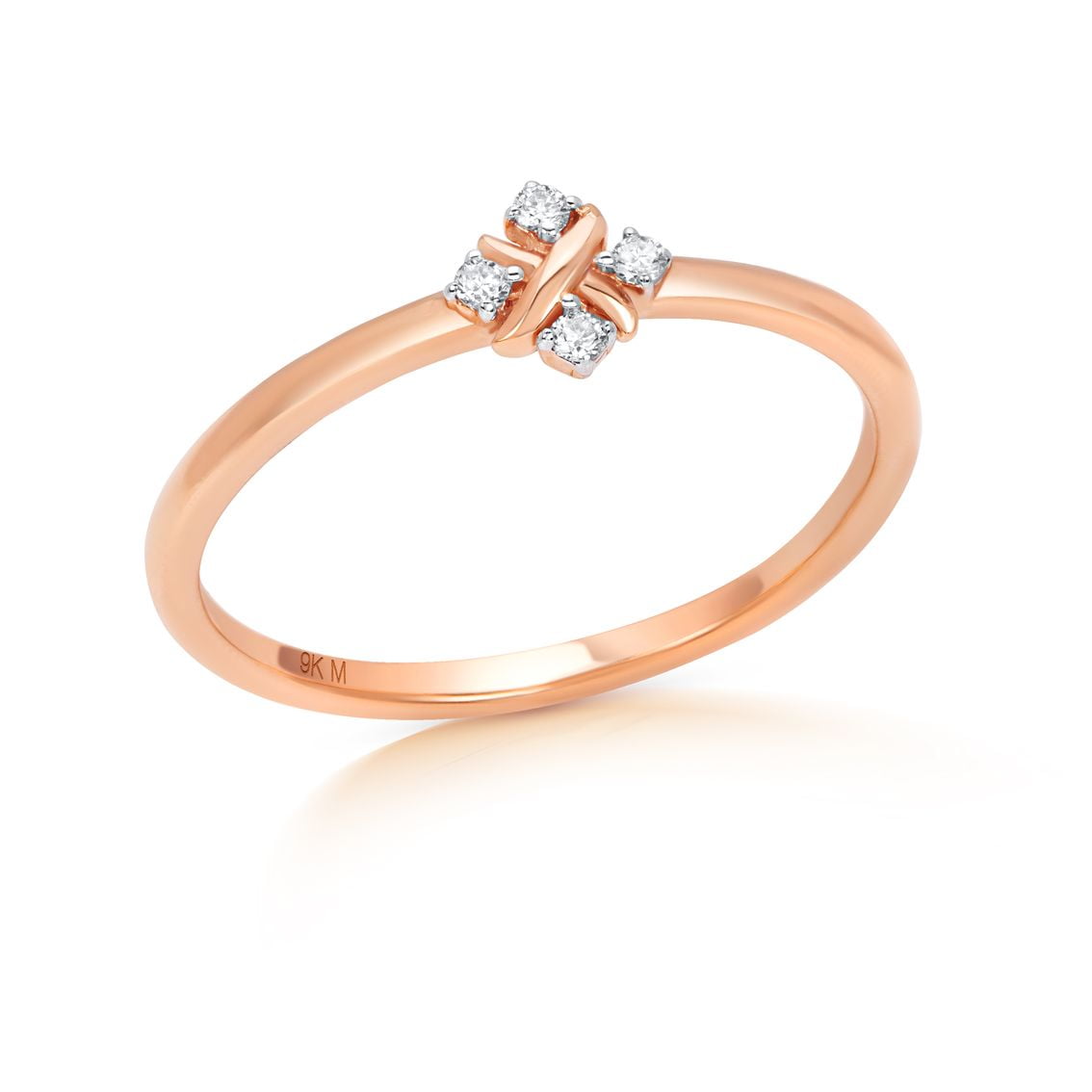 Four Diamond Engagement Ring
